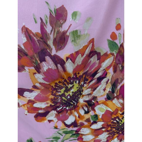 Trina Turk Luxe Silk Amaris Dress Desert Bloom Size Small - Picture 6 of 9